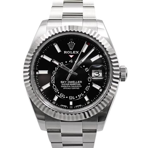 rolex 42mm sky dweller|rolex sky dweller black.